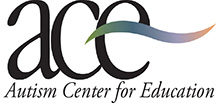 Logo for the Autism Center for Education.